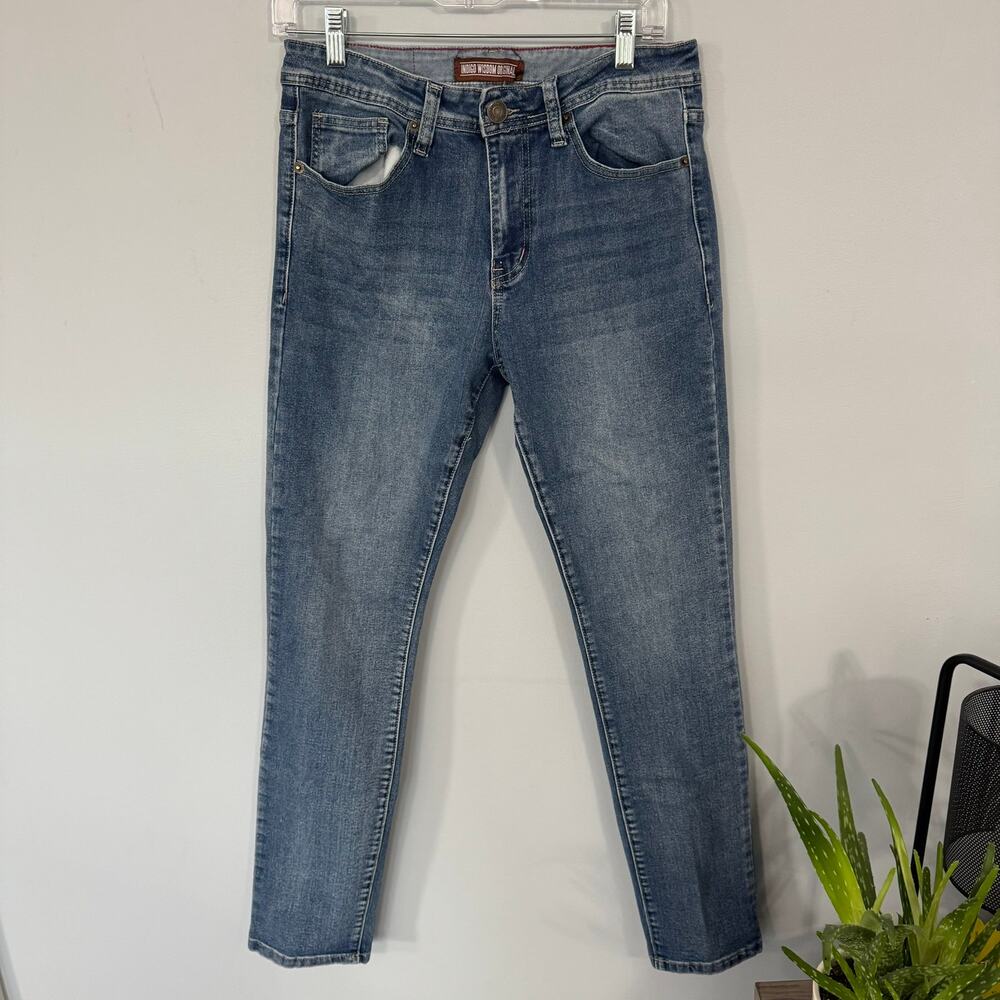 Indigo Wisdom Original Jeans Men's Size 30 W x 32 Skinny Straight Leg